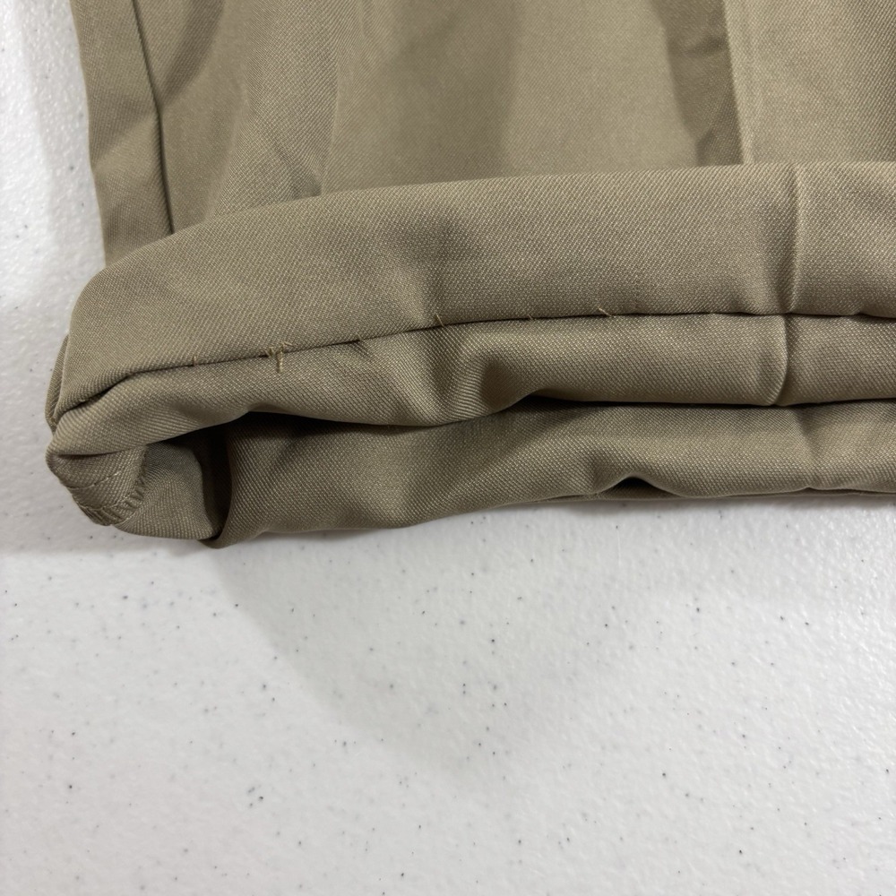 Haggar Big Tall Cool 18 Pro No Iron Tan Dress Pants 48 x 38 (Hemmed @ 24") READ! - Picture 6 of 7